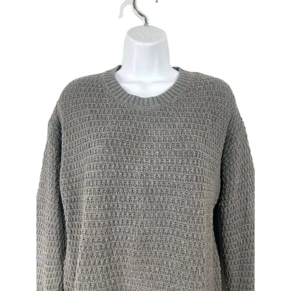 Old Navy Womens Gray Knit Sweater Pullover Crewneck Long Sleeve Size Small - Picture 2 of 11
